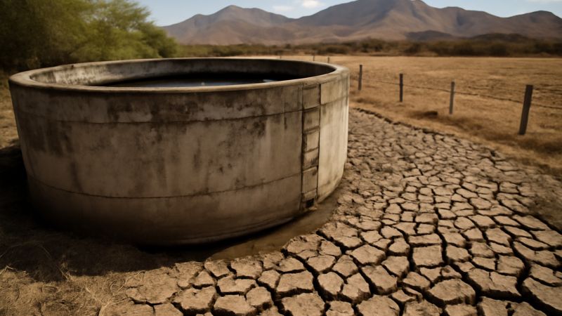 El Niño deja 558 municipios en riesgo de sequía